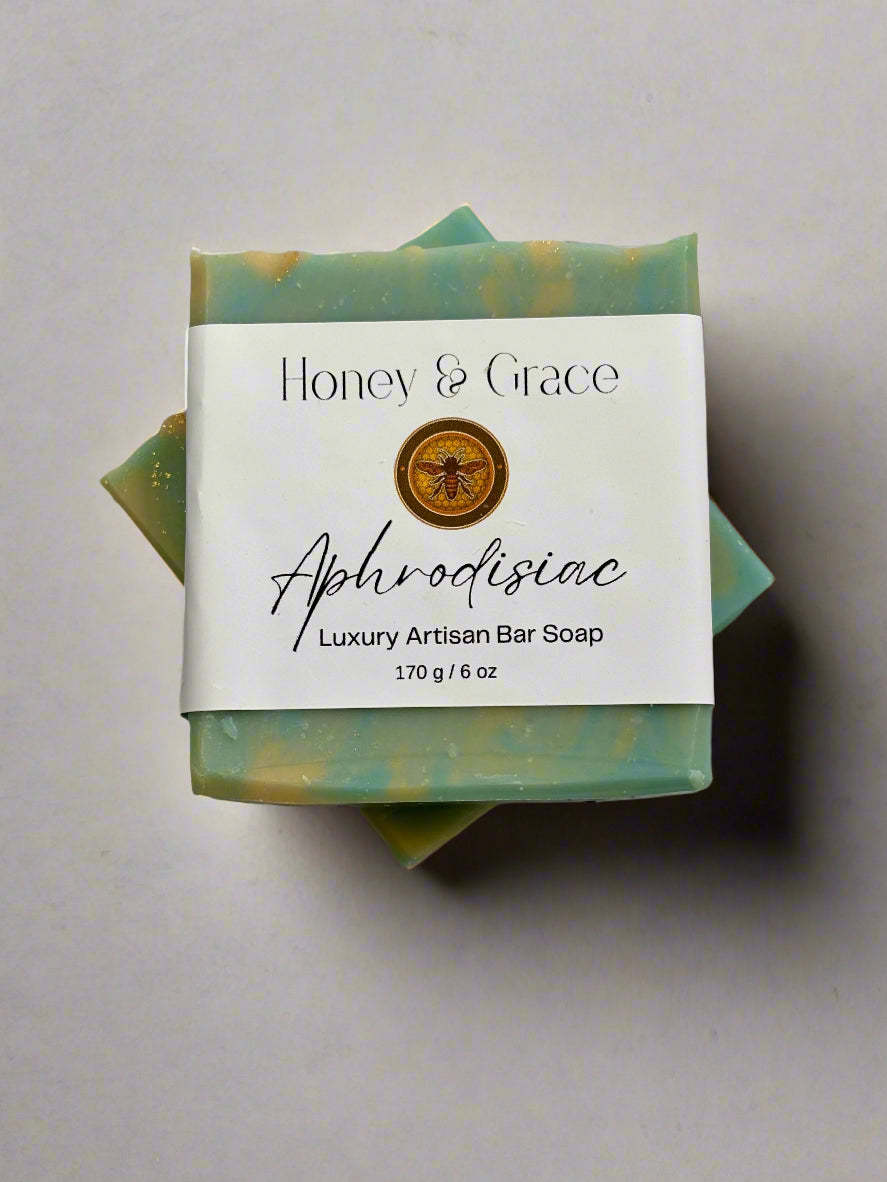 Honey and Grace Aphrodisiac Bar Soap 5.5 oz Honey Grace
