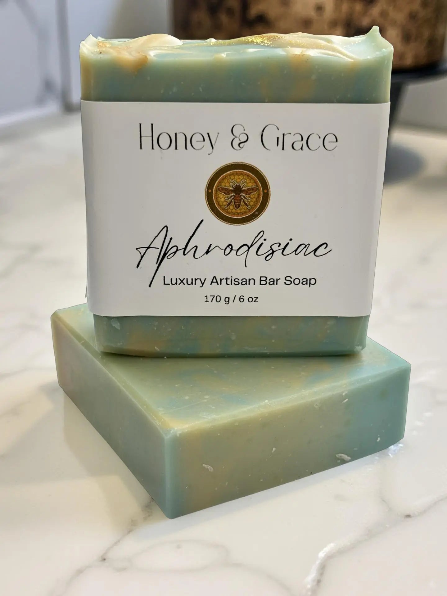 Honey and Grace Aphrodisiac Bar Soap 5.5 oz Honey Grace
