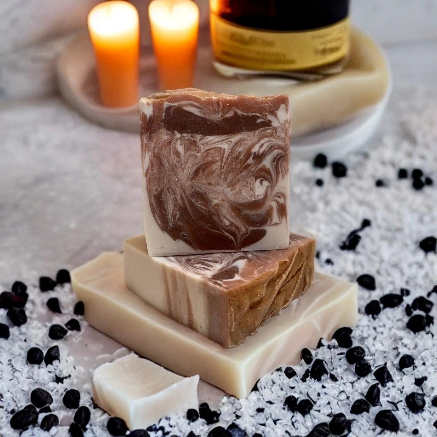 Natural Organic Handcrafted Cocoa Butter and Cashmere Soap - Honey and Grace Soap Co.