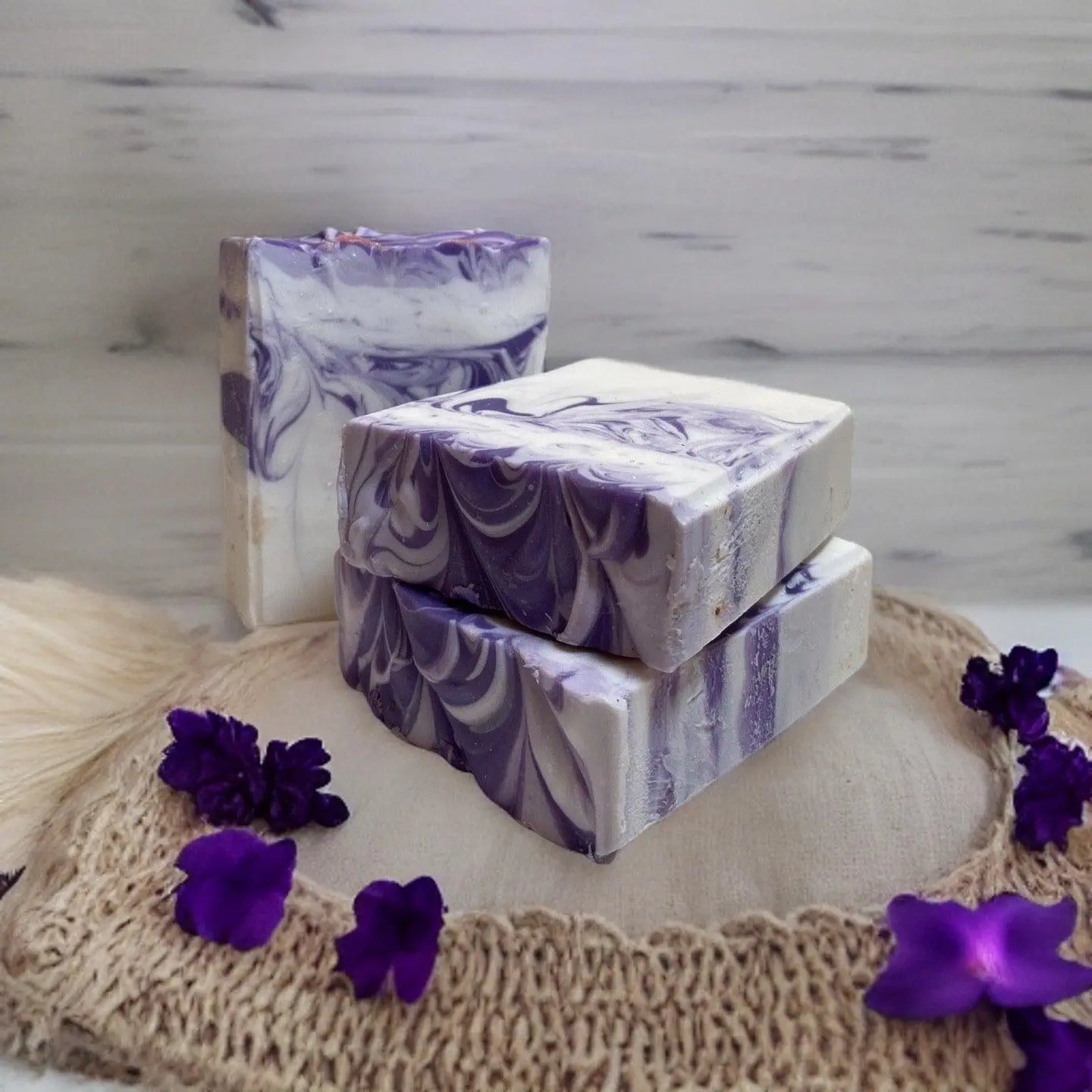 Vanilla Lavender Soap - Honey and Grace Soap Co.