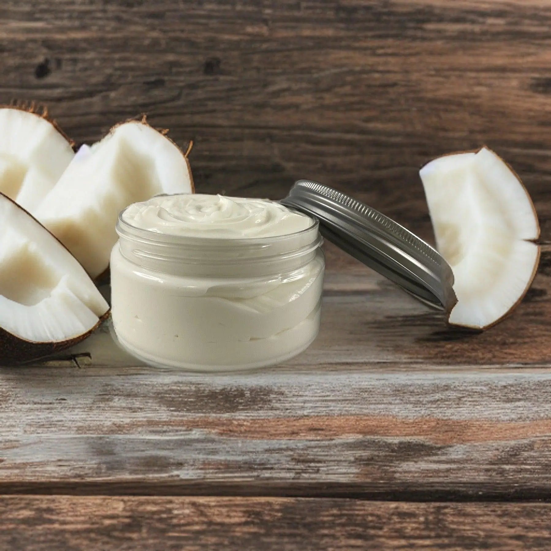Coconut Milk Moisturizing Shea Butter Body Butter 8oz - Honey and Grace Soap Co.