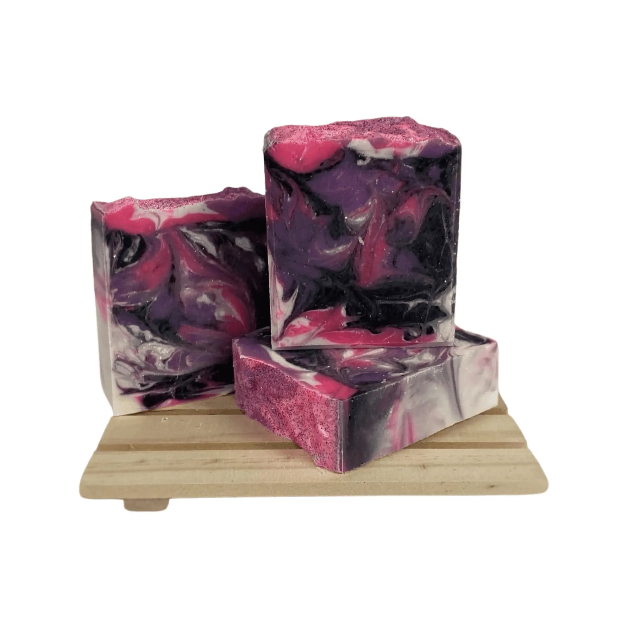 Natural, Organic, Handcrafted Black Magic Sangria Soap - Kinky Lavender Soap Co.