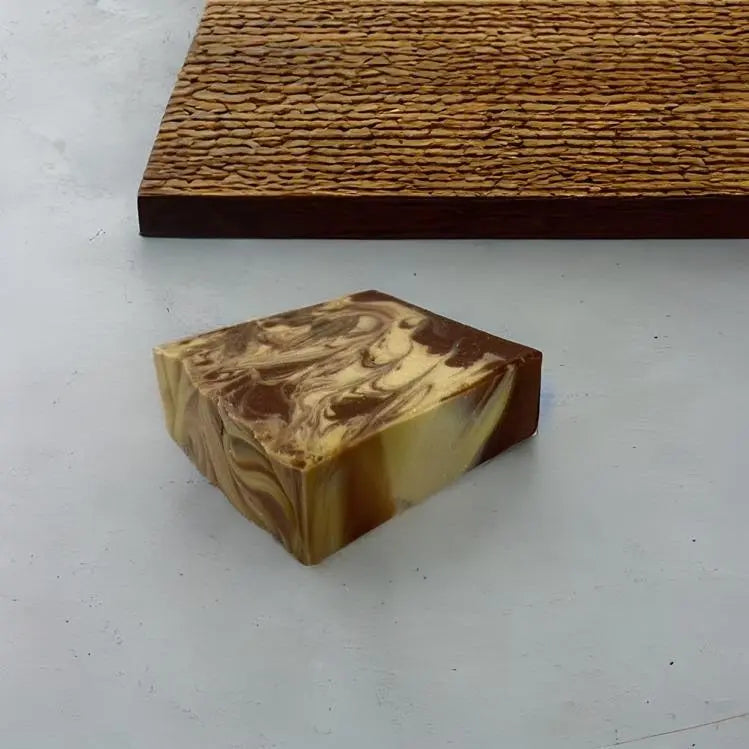 Natural Organic Handcrafted Mahogany and Coconut Soap - Kinky Lavender Soap Co.
