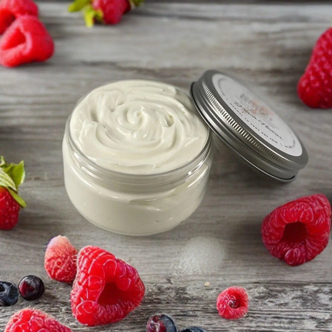 Raspberry Vanilla Moisturizing Shea Butter Body Butter 8oz - Kinky Lavender Soap Co.