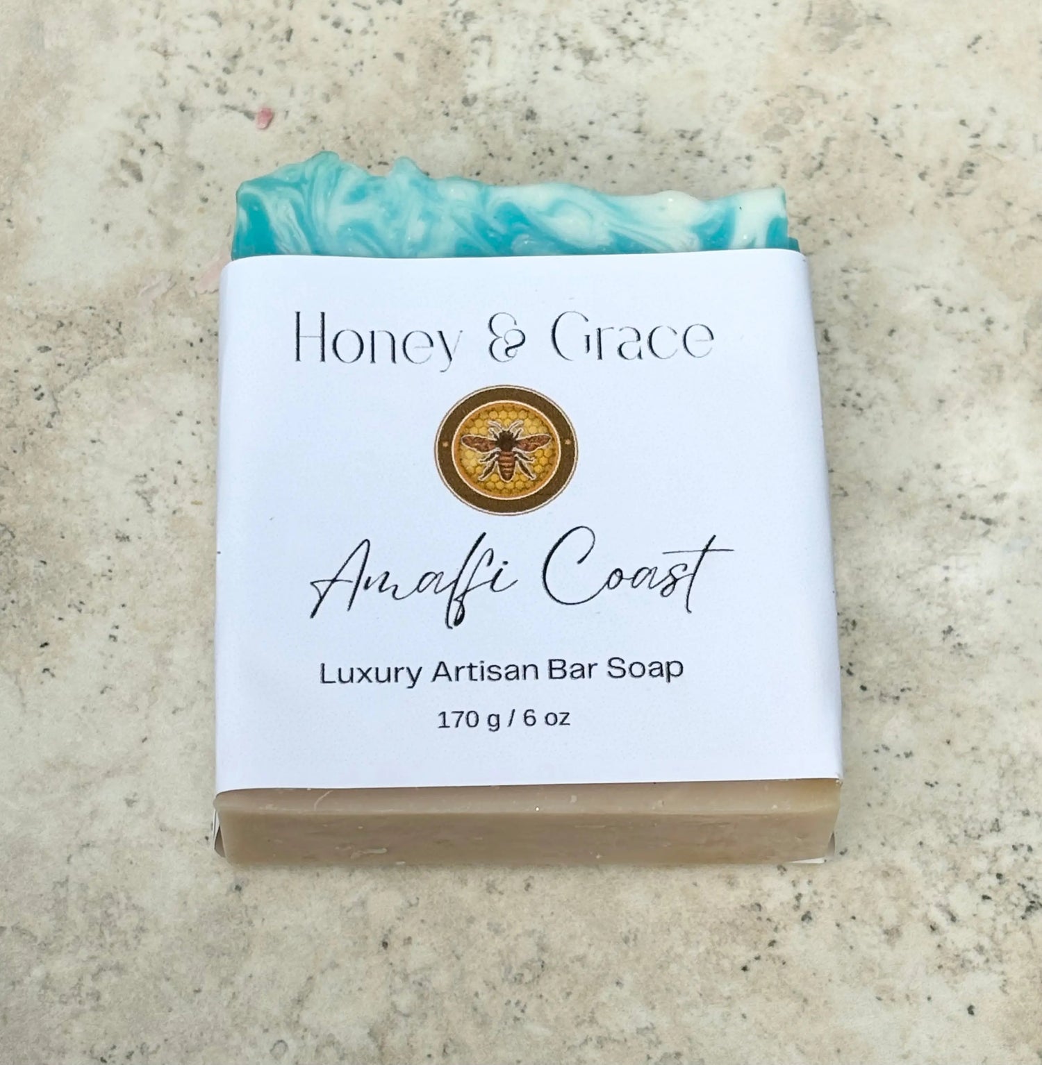 Honey and Grace Luxurious Amalfi Coast Bar Soap 8oz Honey Grace