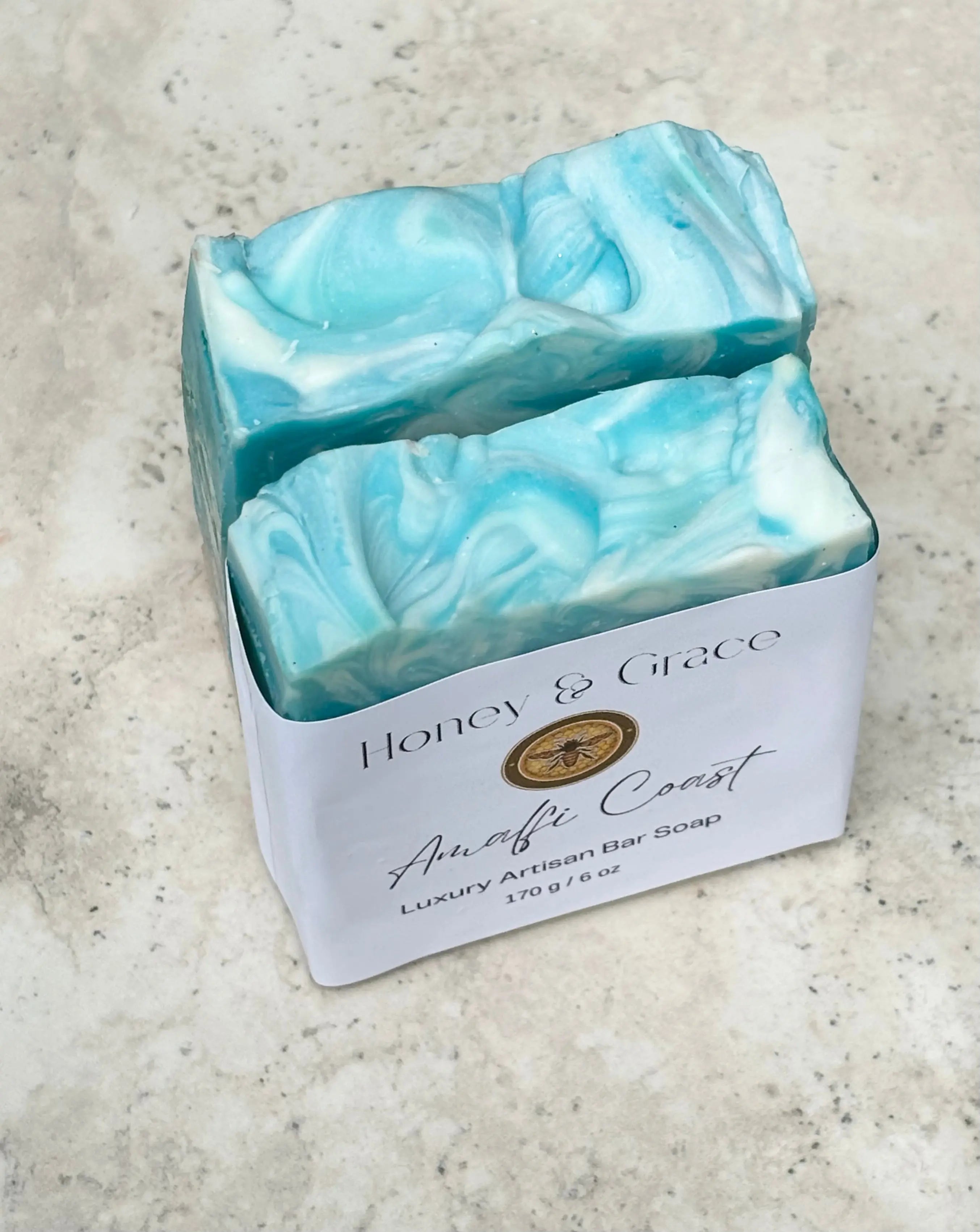 Honey and Grace Luxurious Amalfi Coast Bar Soap 8oz Honey Grace