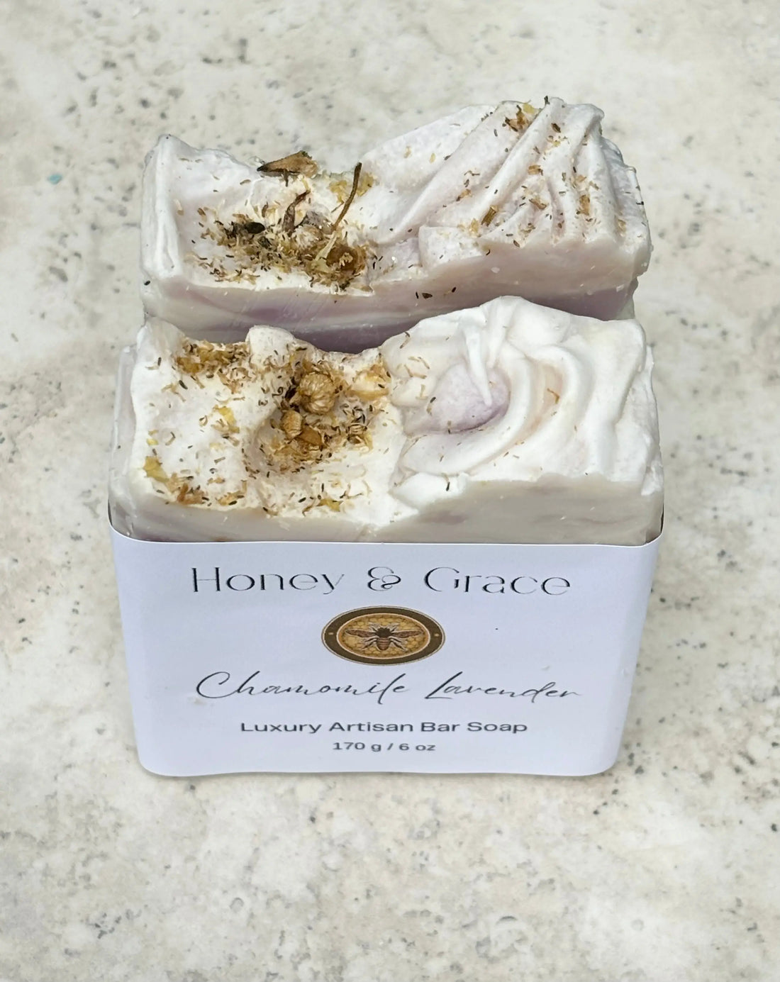 Honey and Grace Orange and Patchouli Bar Soap.   5.5 OZ Honey Grace