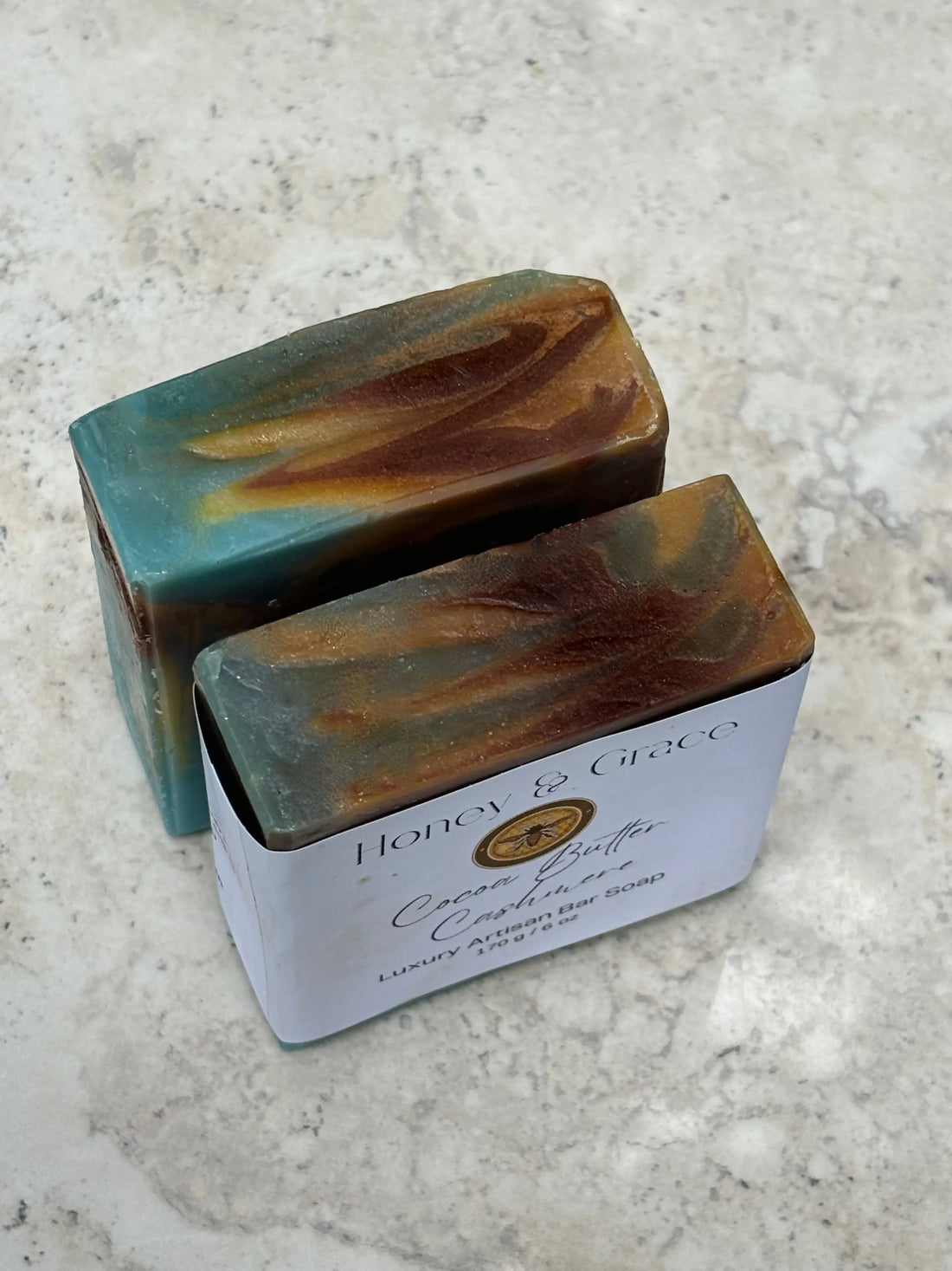 Honey and Grace Cocoa Butter and Cashmere Bar Soap 5.5oz Honey Grace