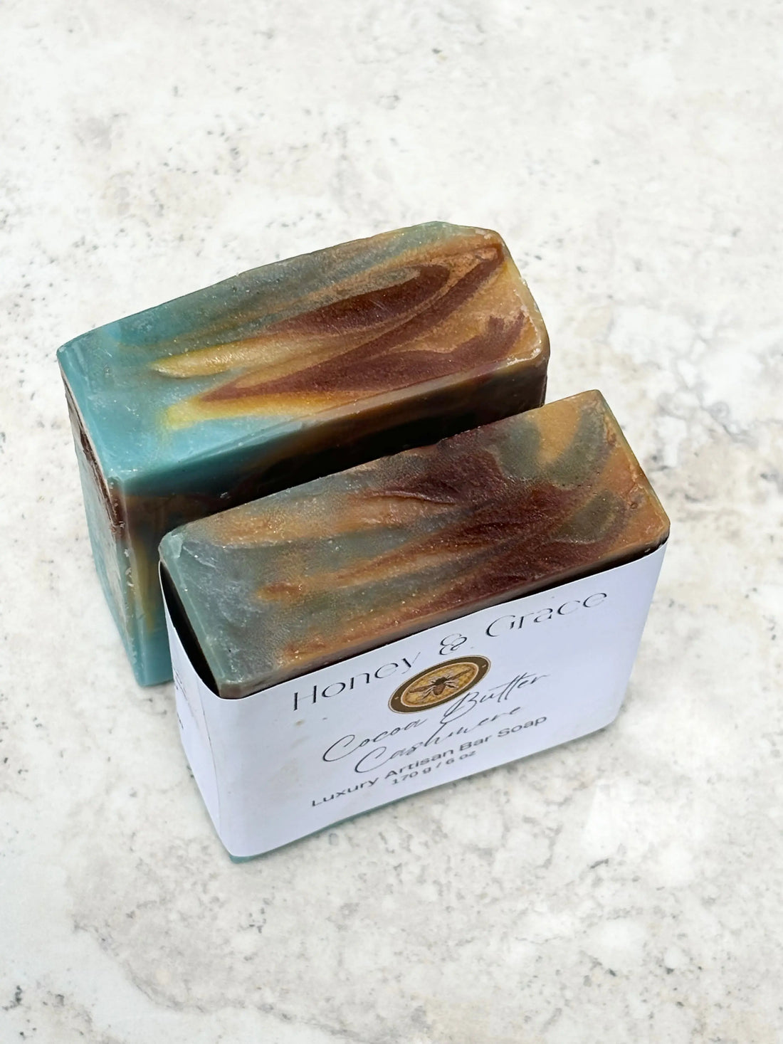 Honey and Grace Cocoa Butter and Cashmere Bar Soap 5.5oz Honey Grace