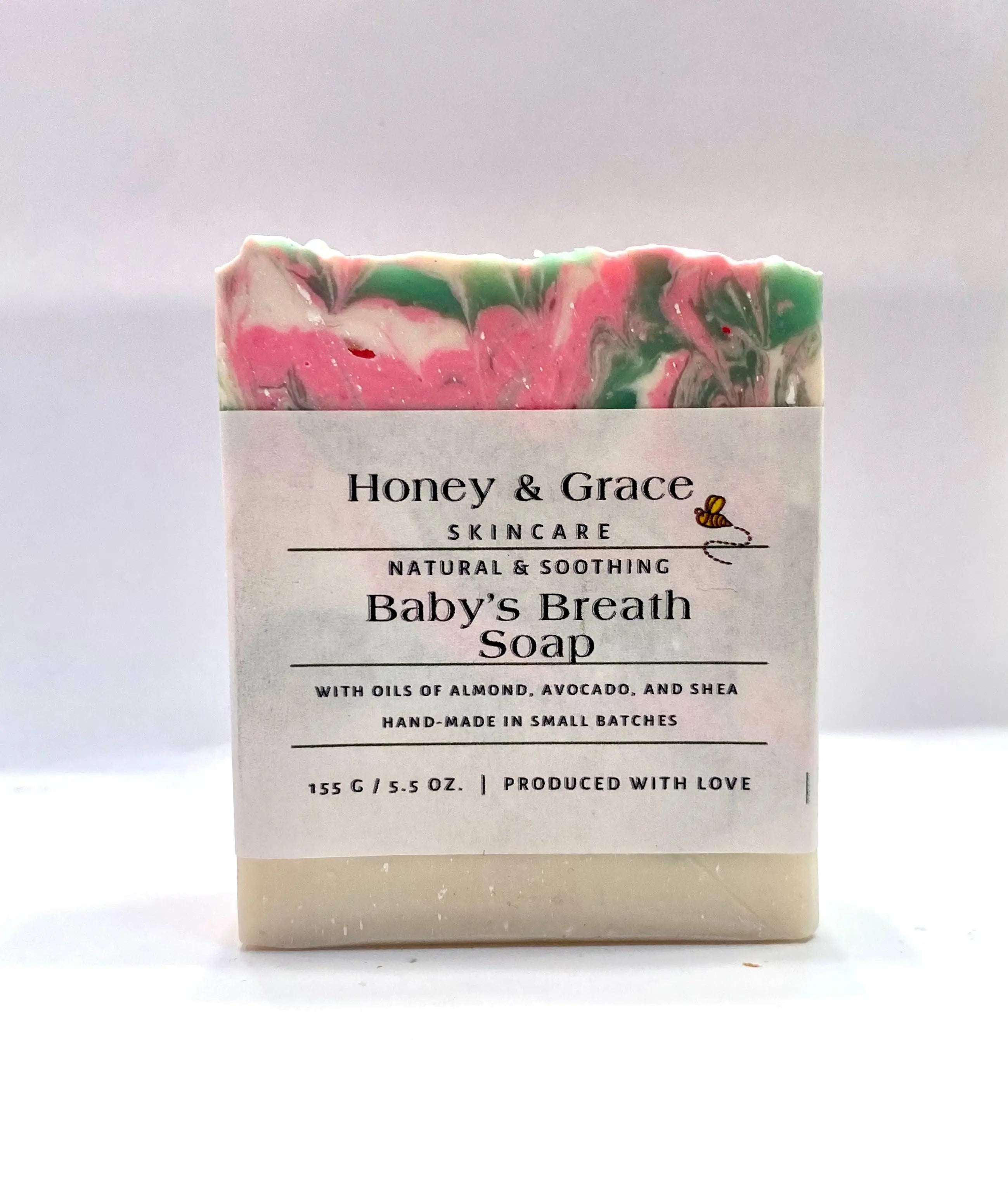 Baby’s Breath Soap - Honey and Grace Soap Co.