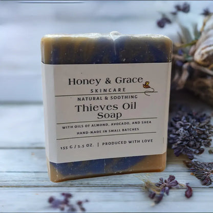 4 Thieves Oil Soap 5.5 oz Honey Grace