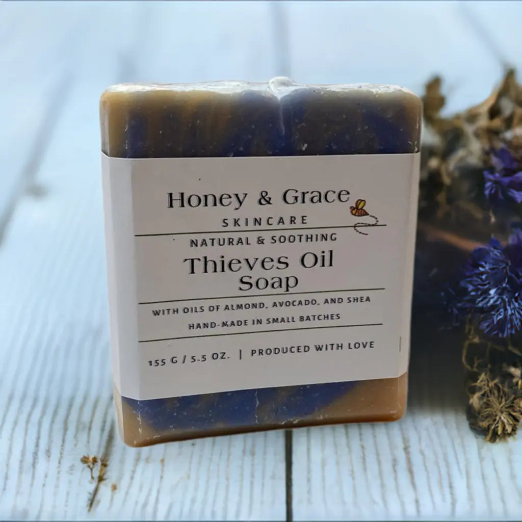 4 Thieves Oil Soap 5.5 oz Honey Grace
