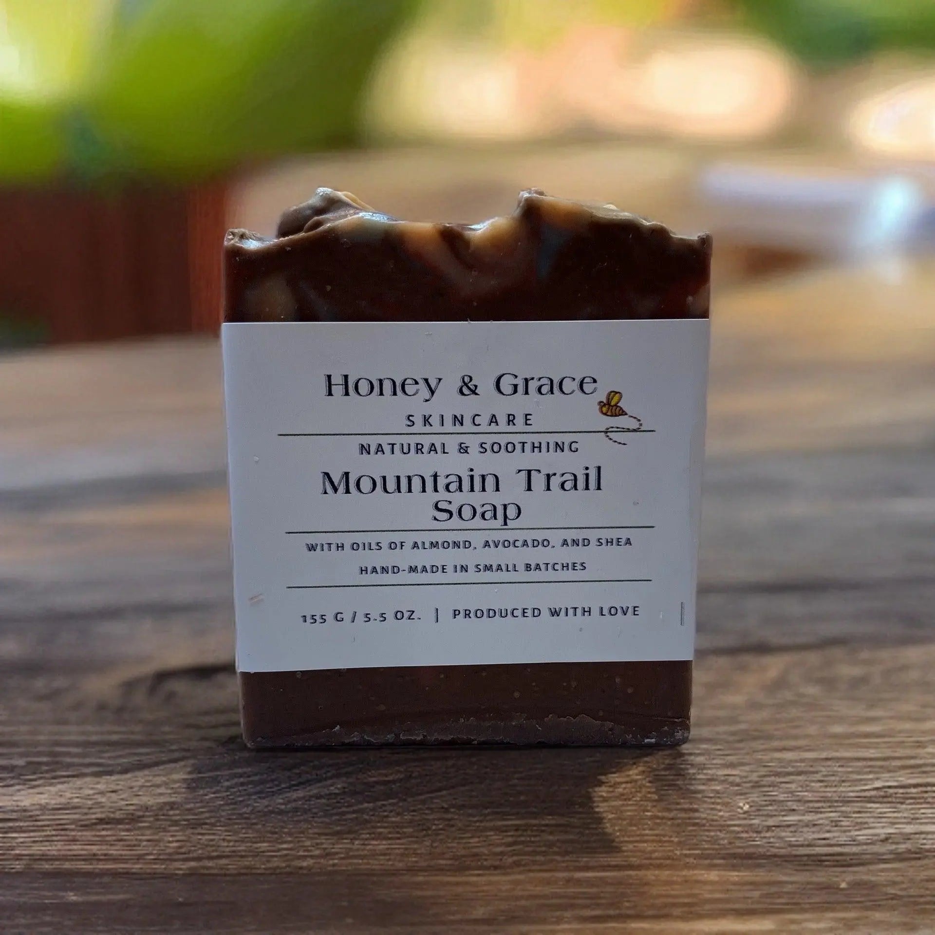 Natural Organic Handcrafted Mountain Trail Soap - Honey and Grace Soap Co.