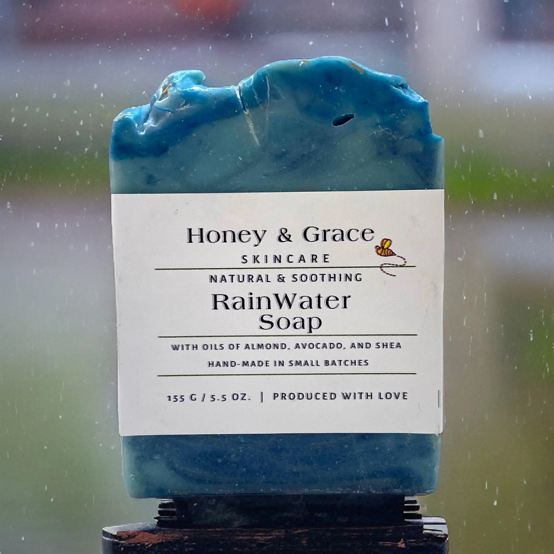 Natural Organic Handcrafted Rain Water Soap - Honey and Grace Soap Co.