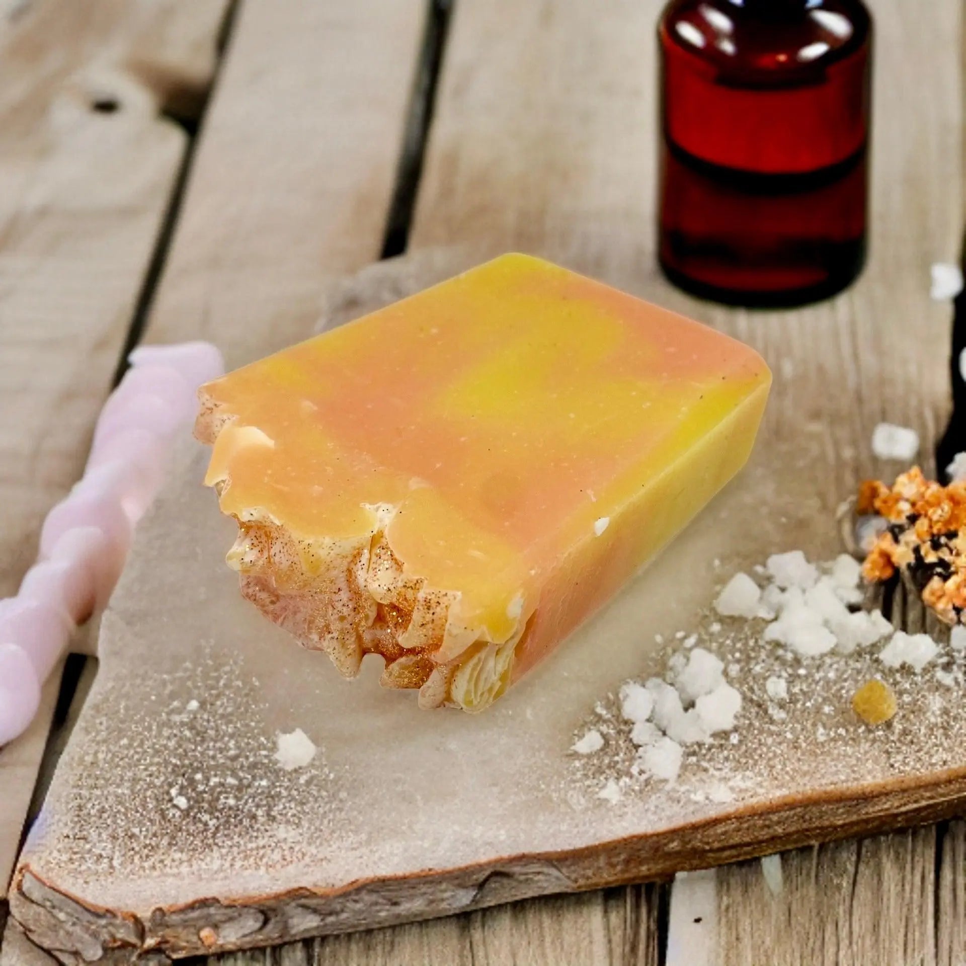 Natural Organic Handcrafted Sun Shower Soap - Honey and Grace Soap Co.