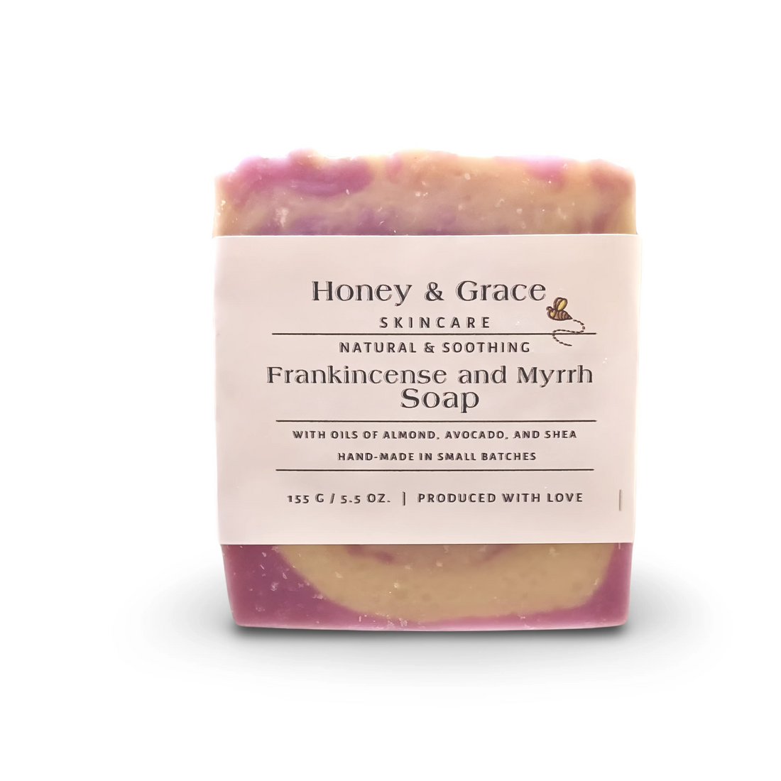 Frankincense and Myrrh Soap Honey Grace