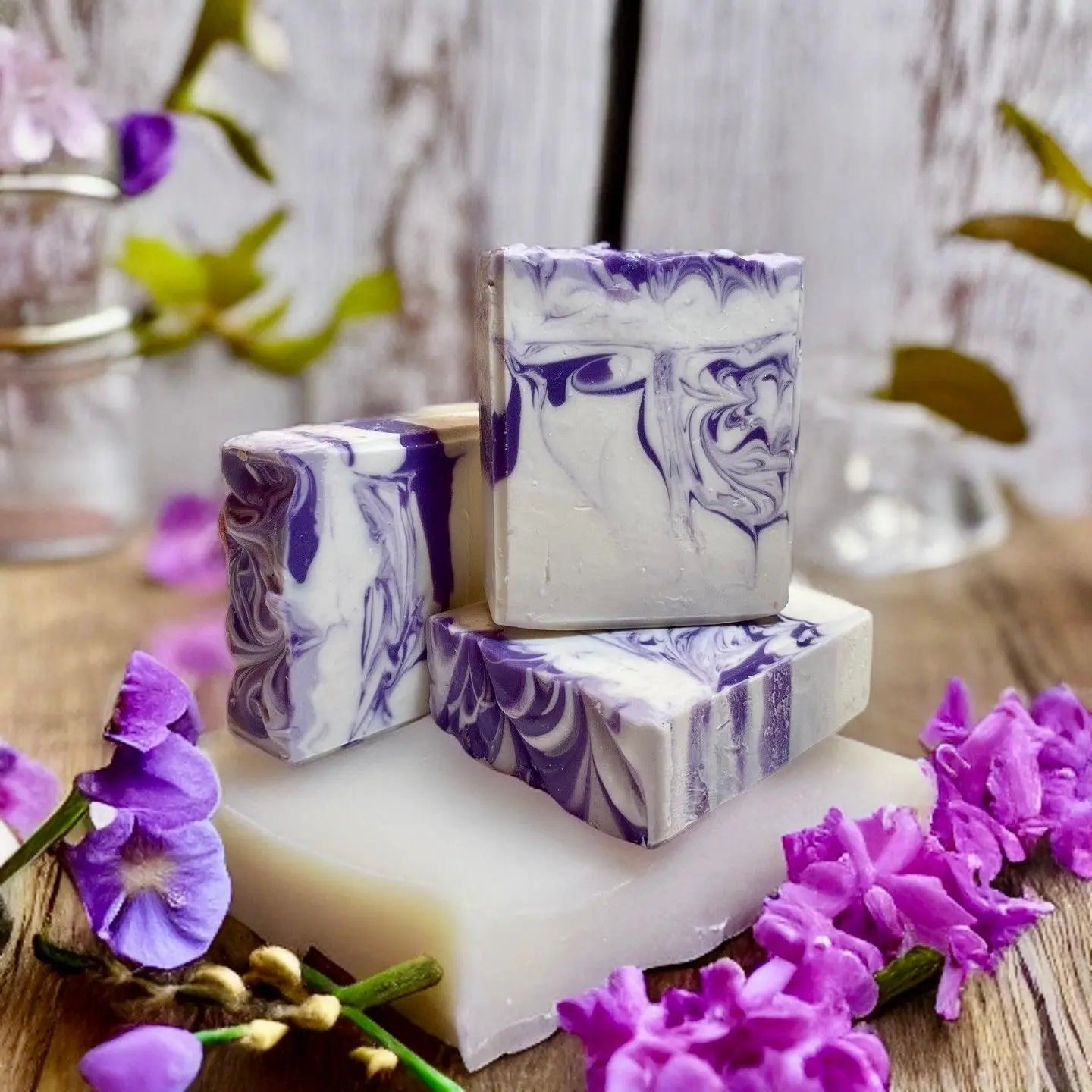 Vanilla Lavender Soap - Honey and Grace Soap Co.