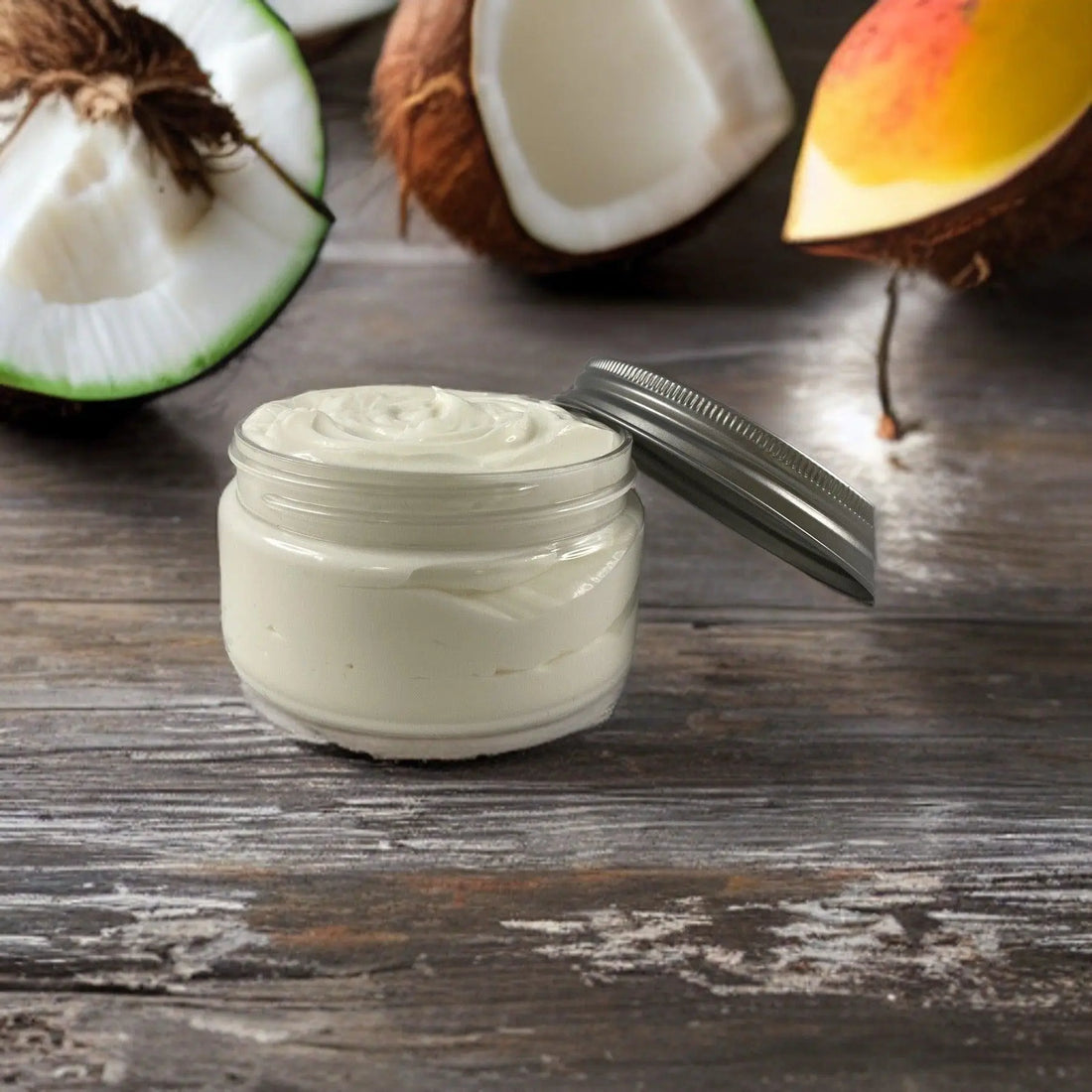 Coconut Mango Moisturizing Shea Butter Body Butter 8oz - Honey and Grace Soap Co.