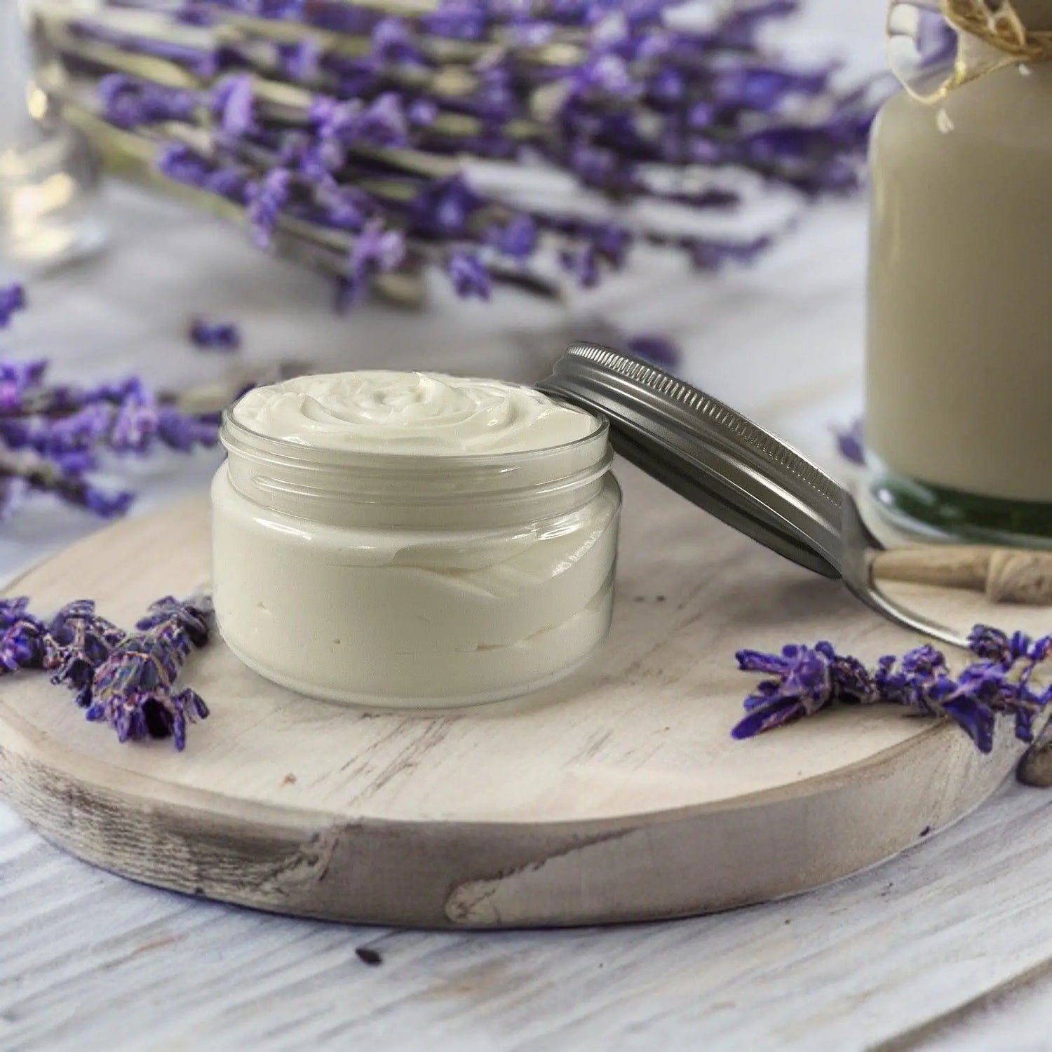 Coconut Milk and Lavender Moisturizing Shea Butter Body Butter 8oz - Honey and Grace Soap Co.