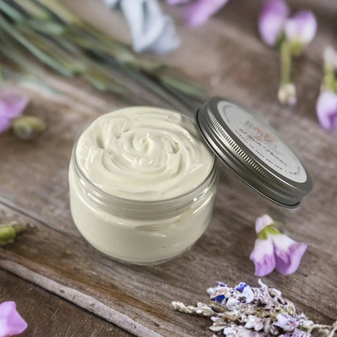 Lavender Moisturizing Shea Butter Body Butter 8oz - Kinky Lavender Soap Co.