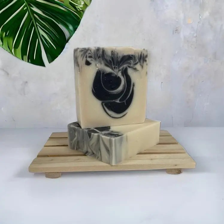 Natural Organic Handcrafted Black Water Luxury Soap - Kinky Lavender Soap Co.