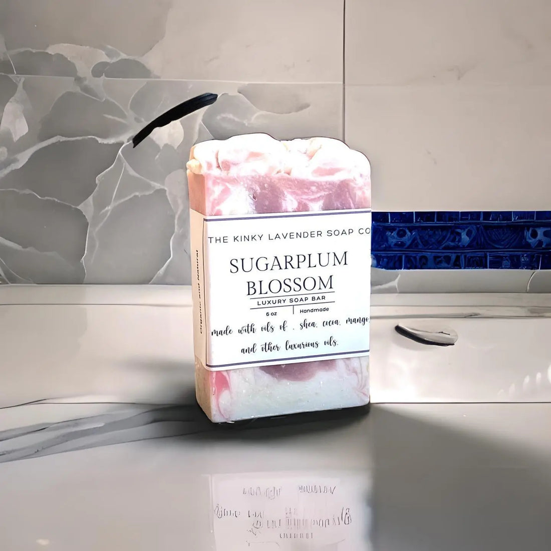 Natural Organic Handcrafted Sugarplum Blossom Soap - Kinky Lavender Soap Co.