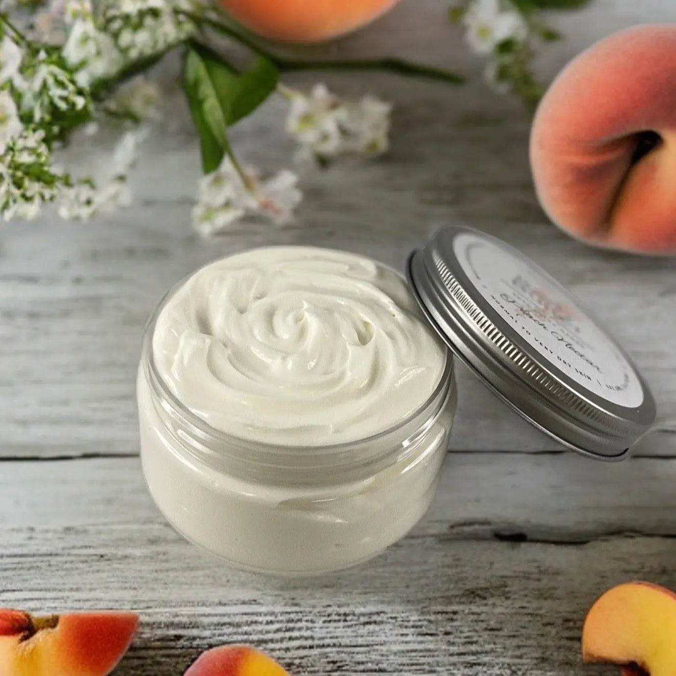 Peach Essence Moisturizing Shea Butter Body Butter 8oz - Kinky Lavender Soap Co.